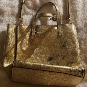 Gold Handbag